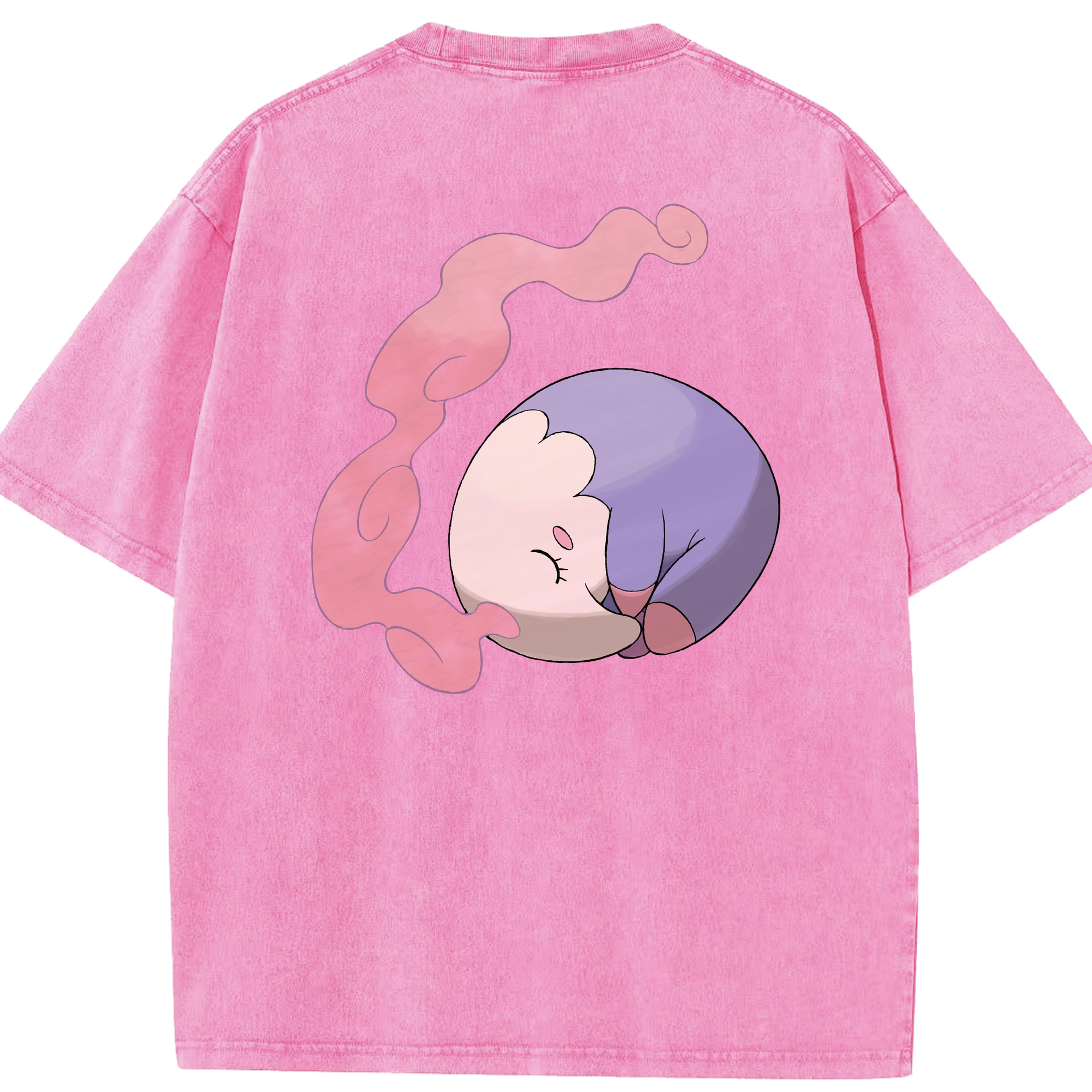 （画像用） ポケットモンスター Pokémon 綿100% ヴィンテージ風 半袖Tシャツ（背面プリント）